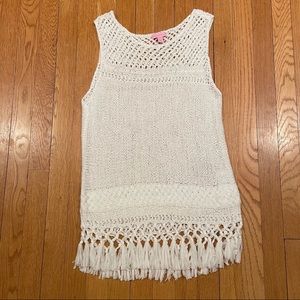 LILY PULITZER LIMON SWEATER SLEEVELESS TANK